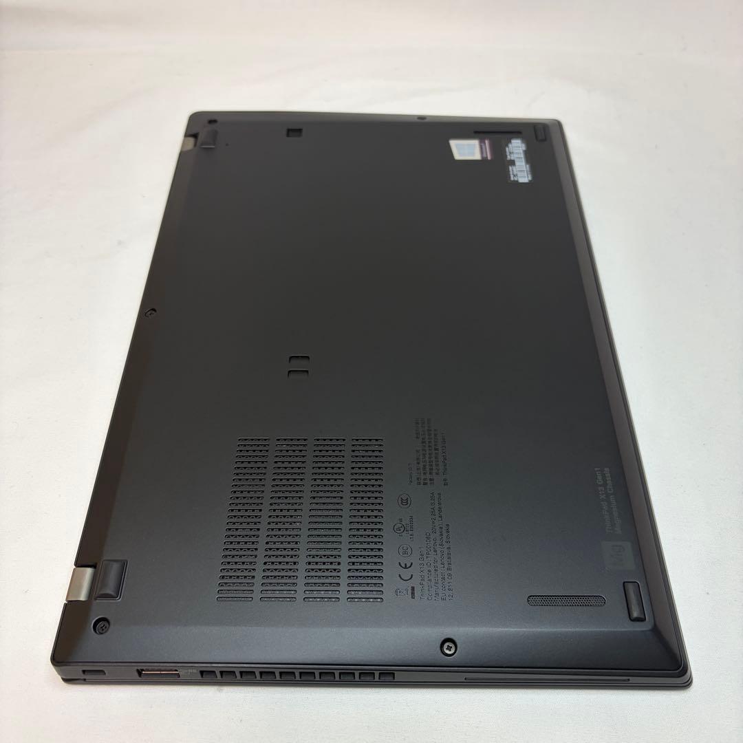 美品 ThinkPad X13 Ryzen5 16GB 13.3型 バッテリー良