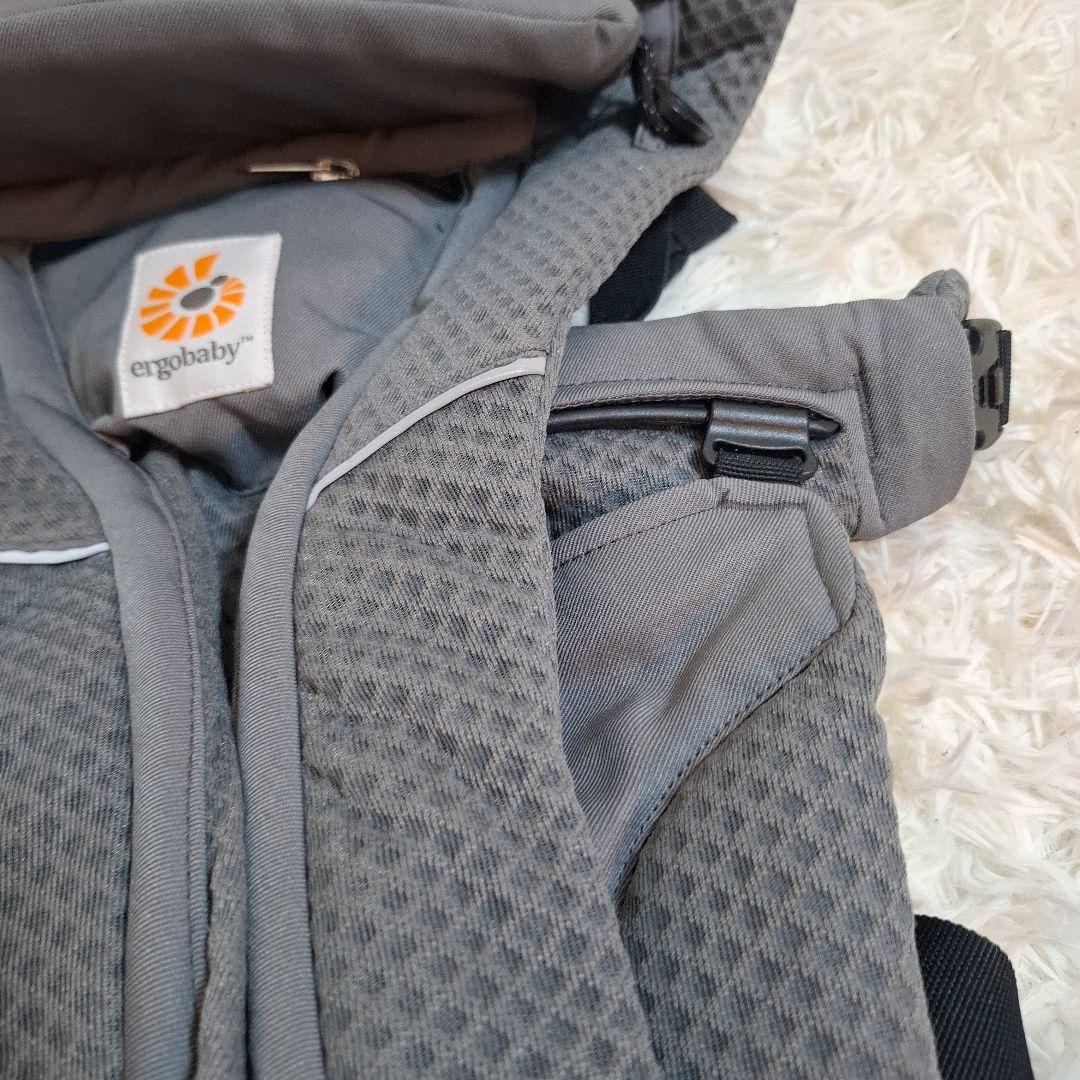 【極美品】ergobaby OMNI Breeze グラファイトグレー