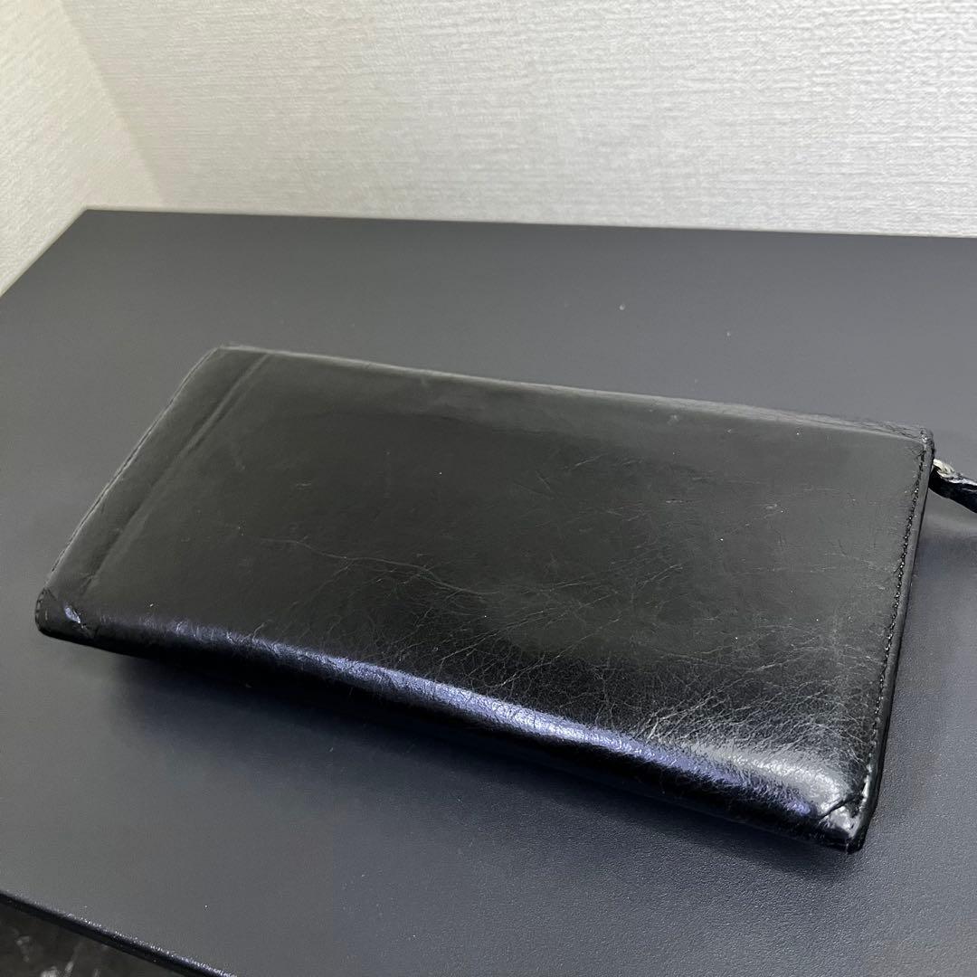 BALENCIAGA バレンシアガ レザー 長財布 ブラック