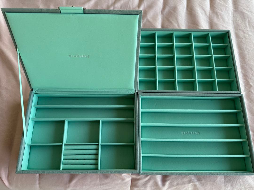 スタッカーズ　ジュエリーボックス　三段