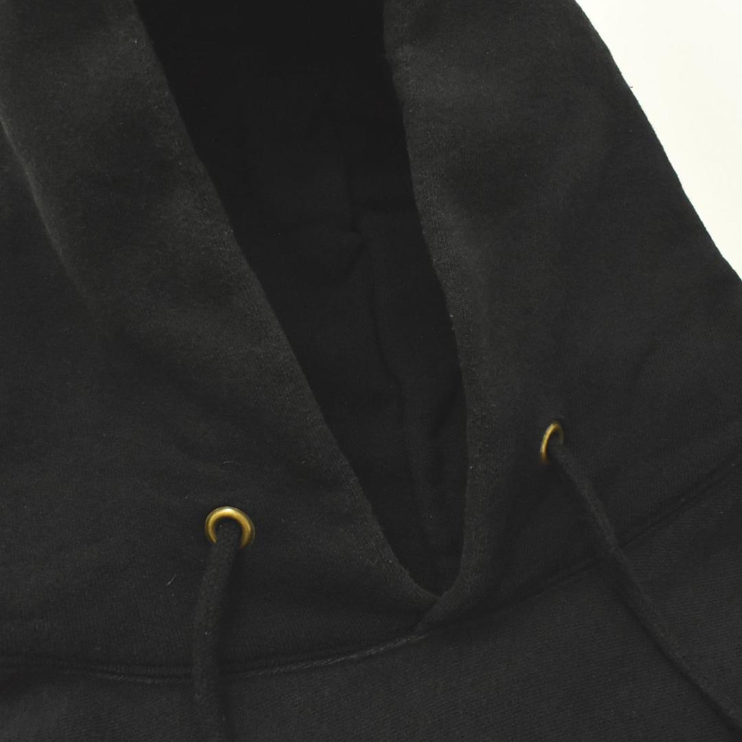 USA製 チャンピオン 赤単 リバースウィーブ パーカー 裏起毛 L ブラック