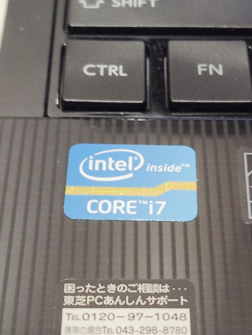 東芝 T552 Win11 i7 8GB SSD500 office2021