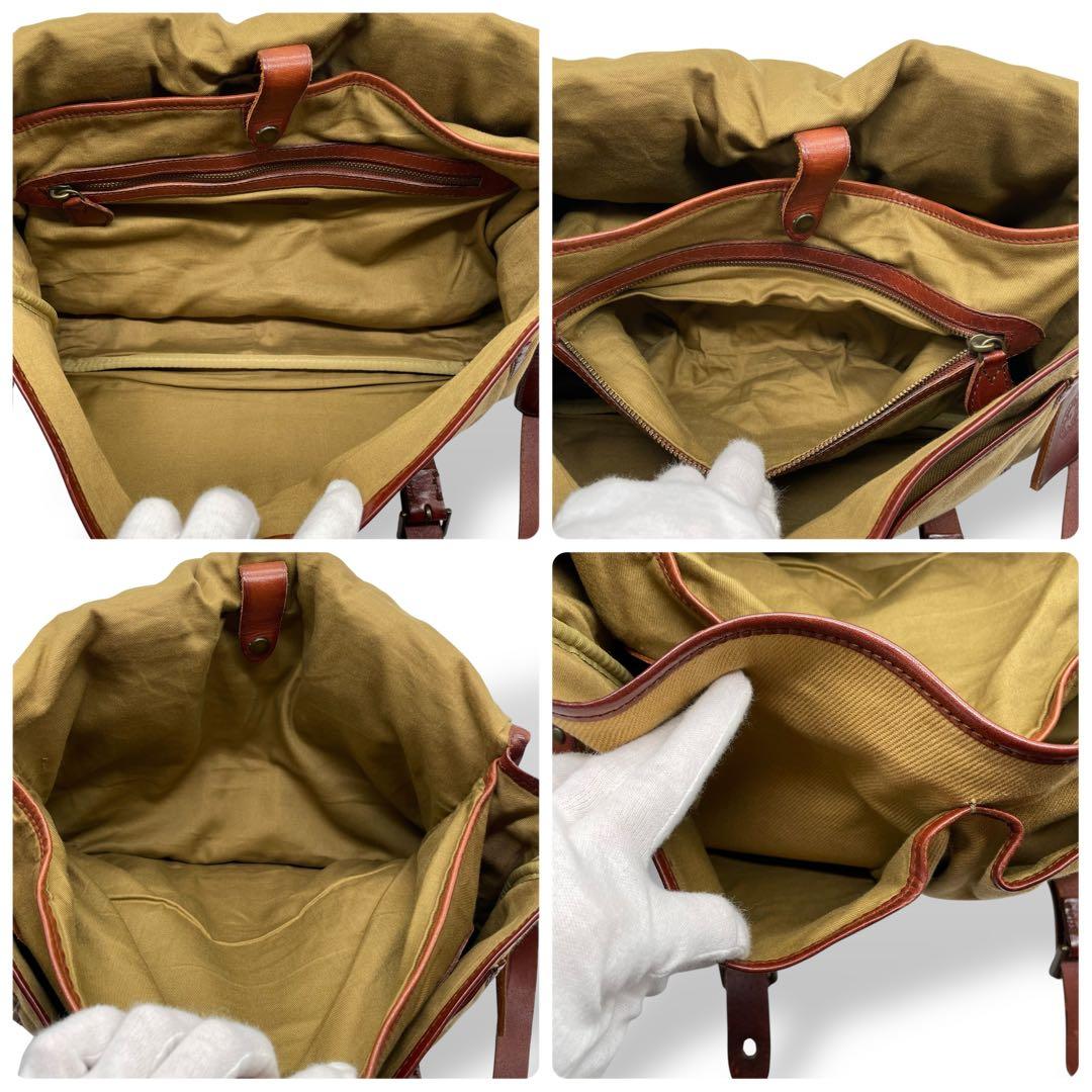 バッグ Polo Ralph Lauren Canvas Leather Bag