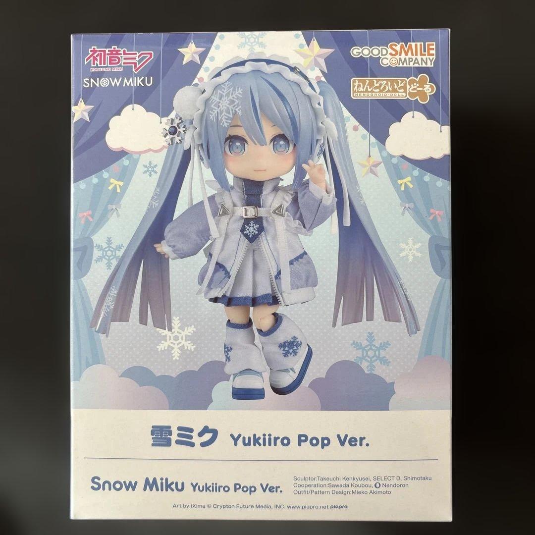 新品未開封 ねんどろいどどーる 雪ミク Yukiiro Pop Ver.