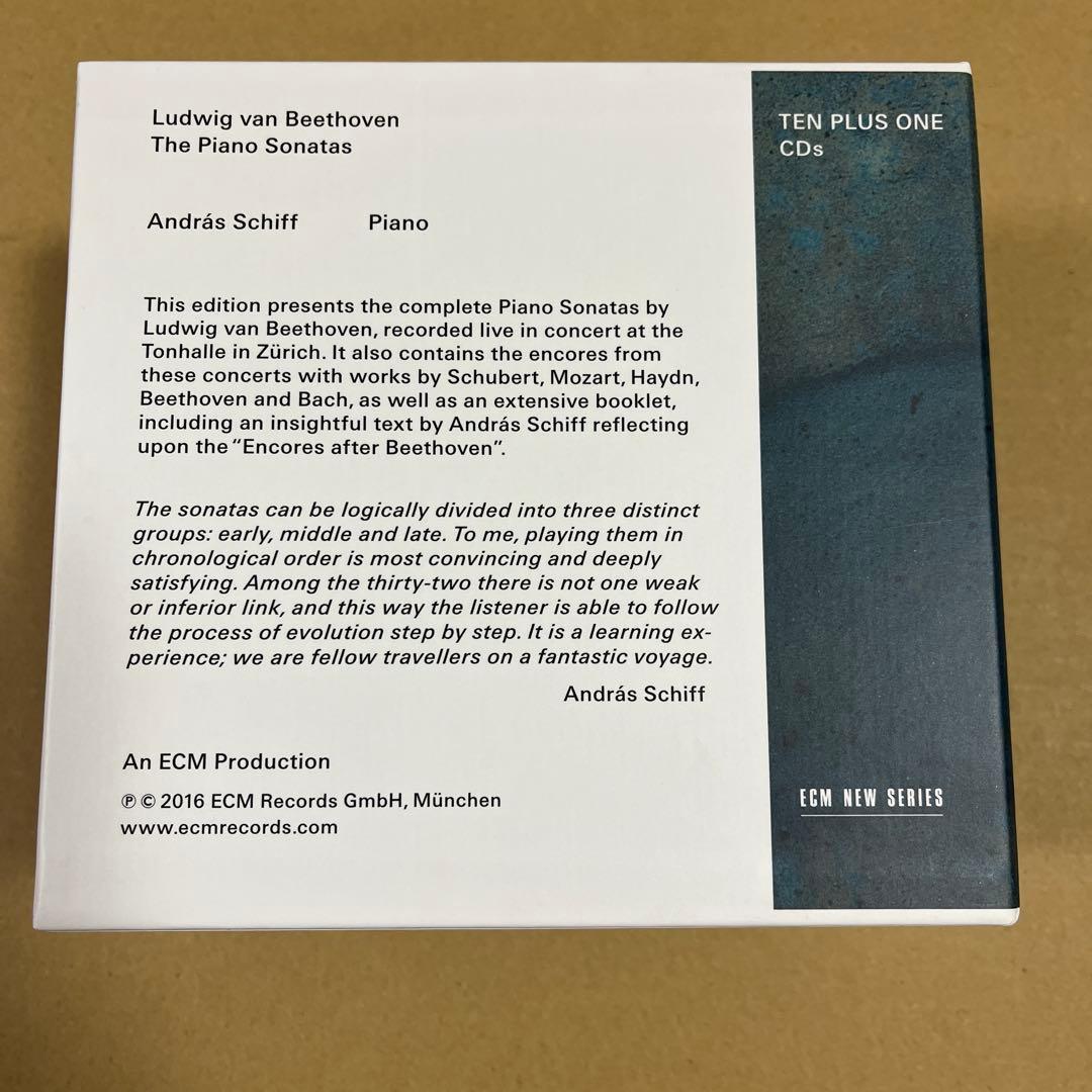ベートーヴェン ピアノソナタ全集　アンドラーシュ・シフ