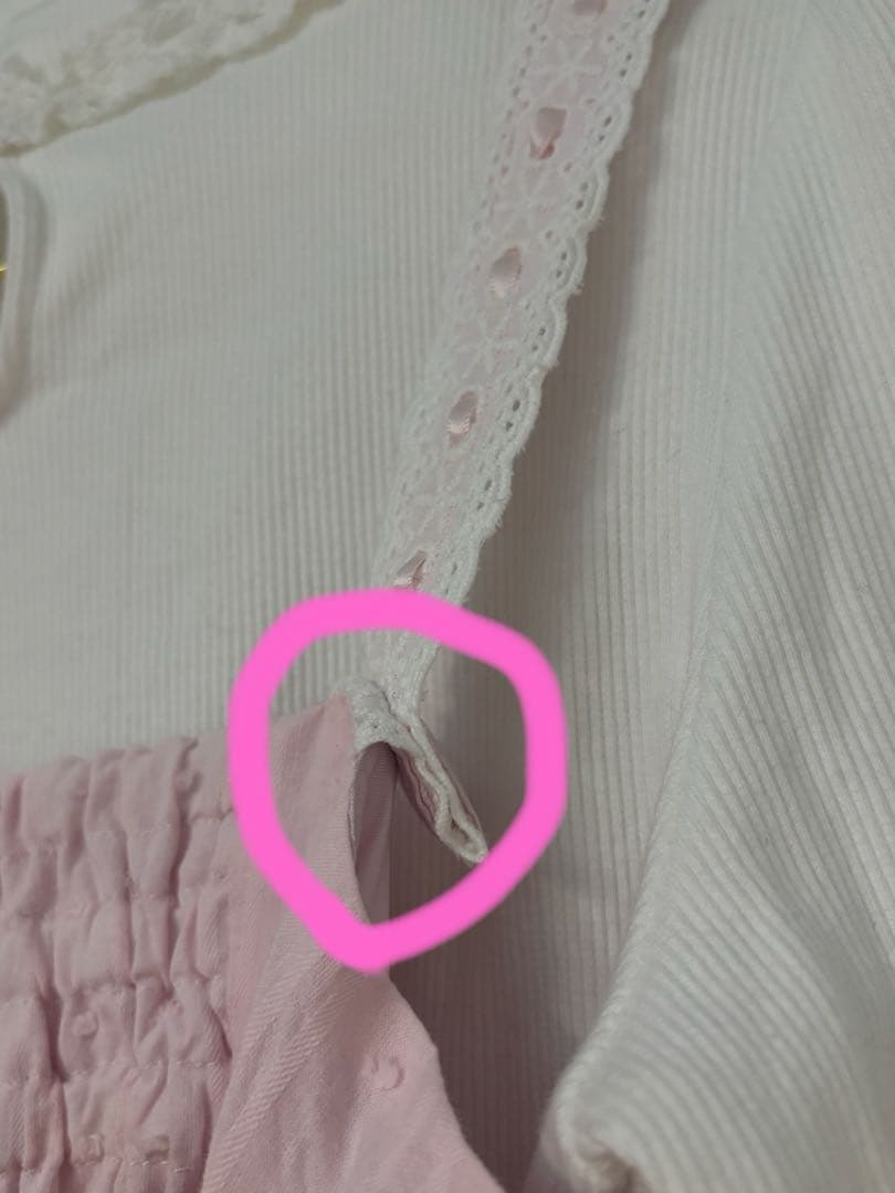 fiorforte ローズトップス・ジャンパースカート