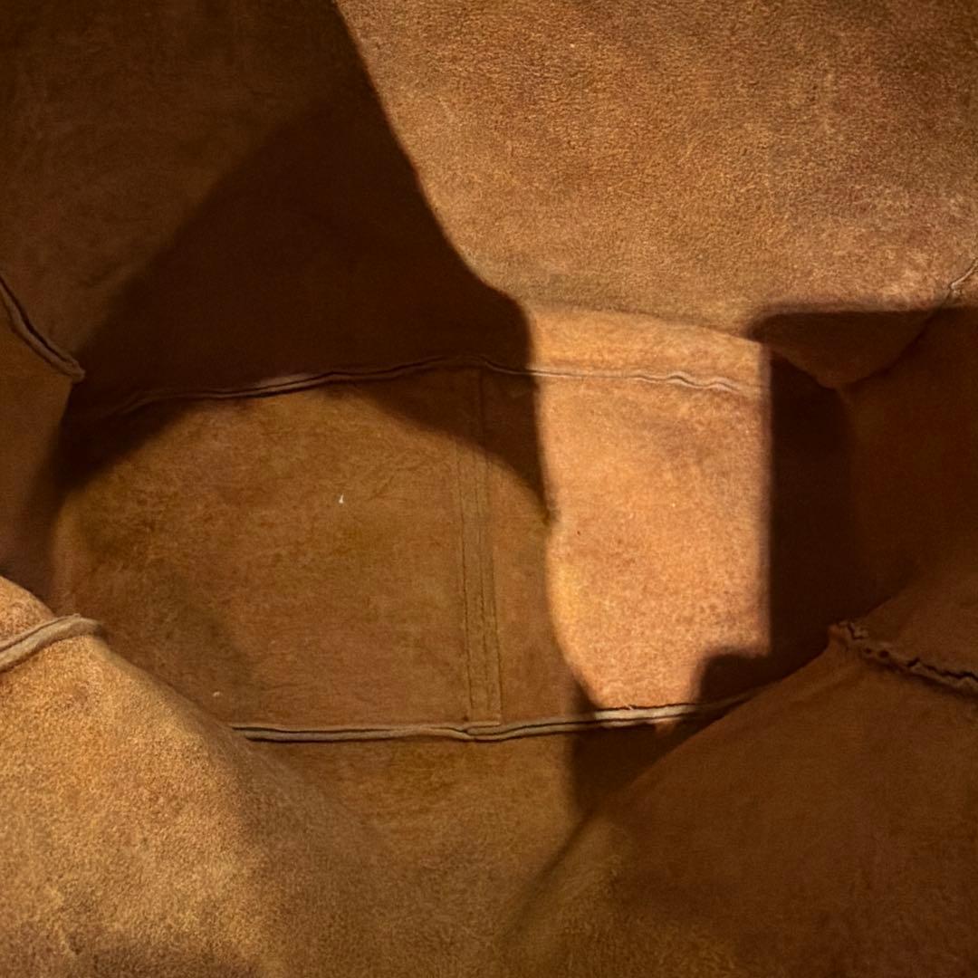 llbean レザートート　ビンテージ　筆記体タグ　60s