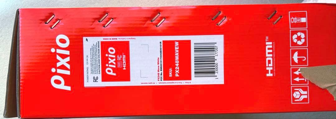 Pixio PX248 ホワイト　23.8