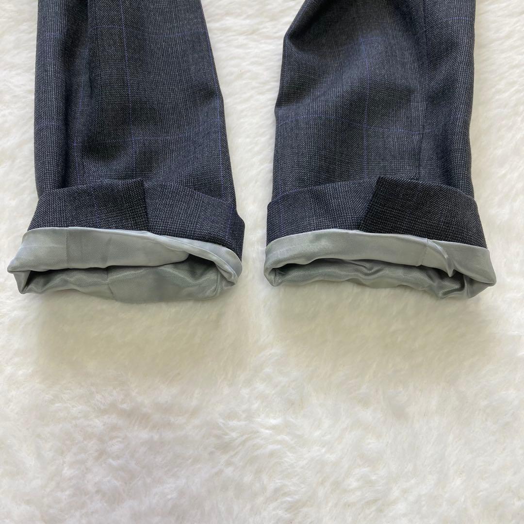 ✨極美品✨ ポールスミス　セットアップスーツ　チェック柄　マルチカラー　総裏　M