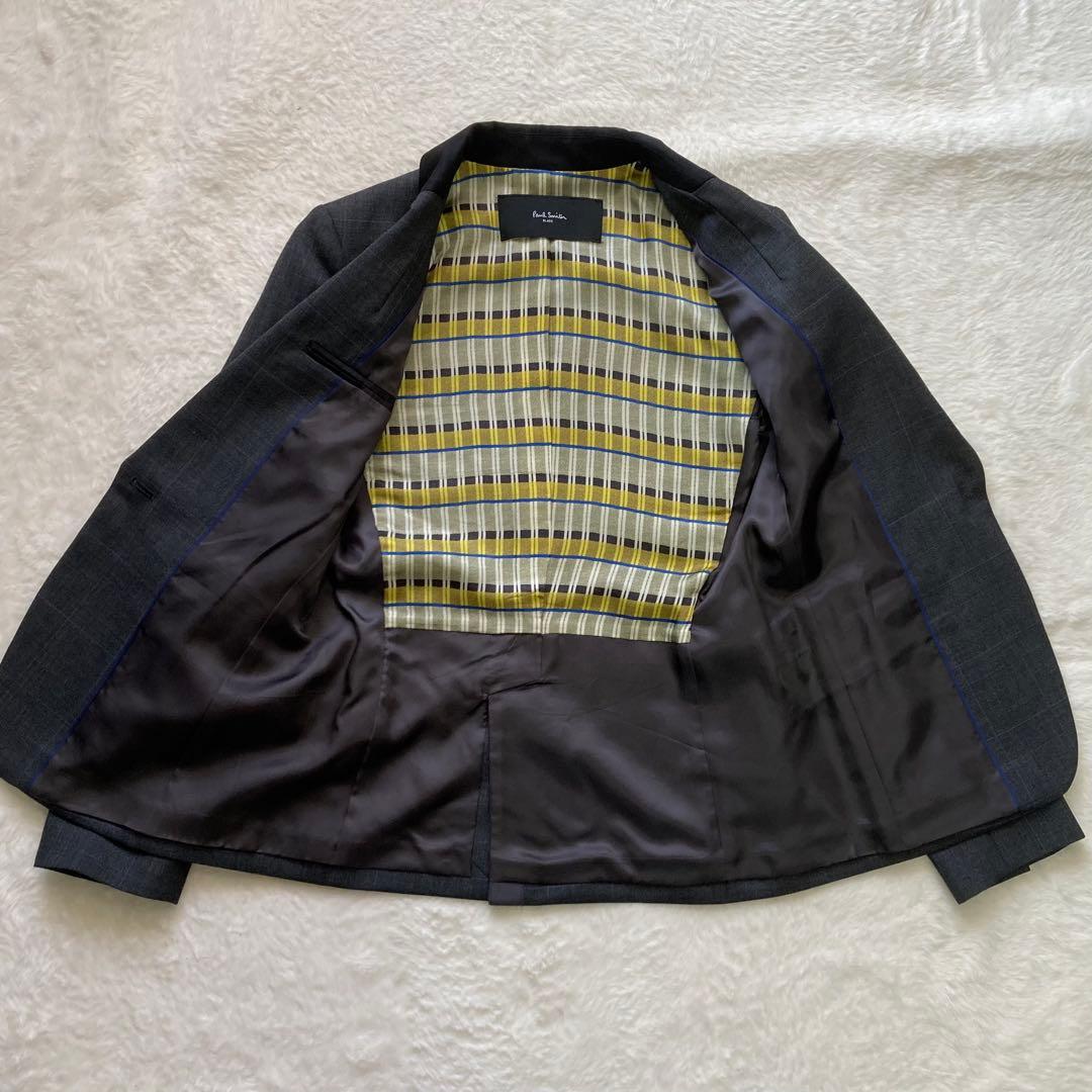 ✨極美品✨ ポールスミス　セットアップスーツ　チェック柄　マルチカラー　総裏　M