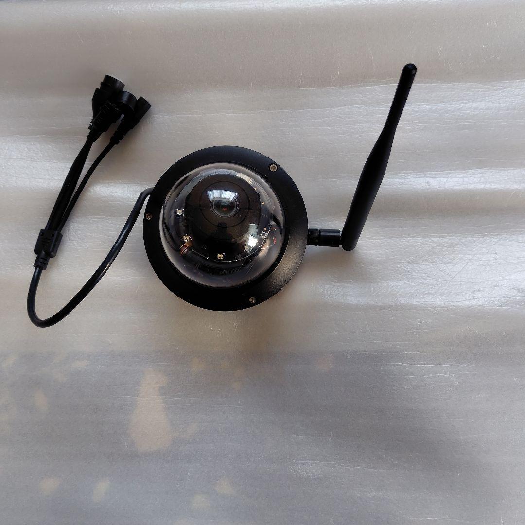 ワイヤレスドーム型防犯カメラ