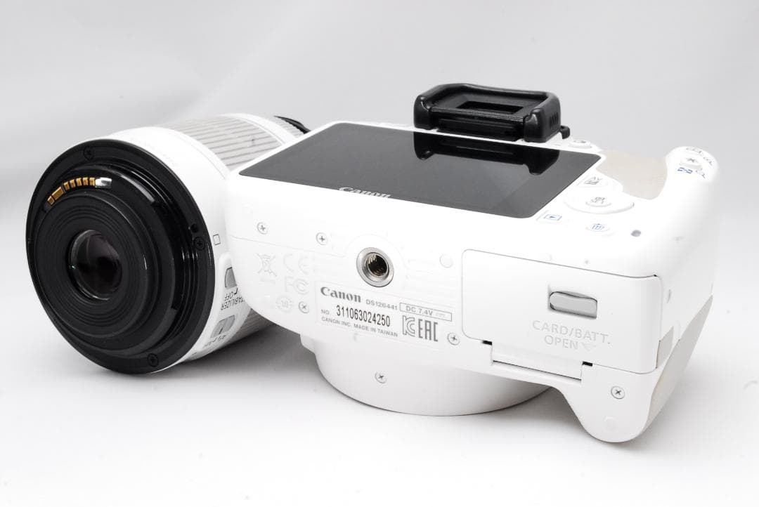 にゃはははは Canon EOS kiss X7 ホワイト スマホ転送標準