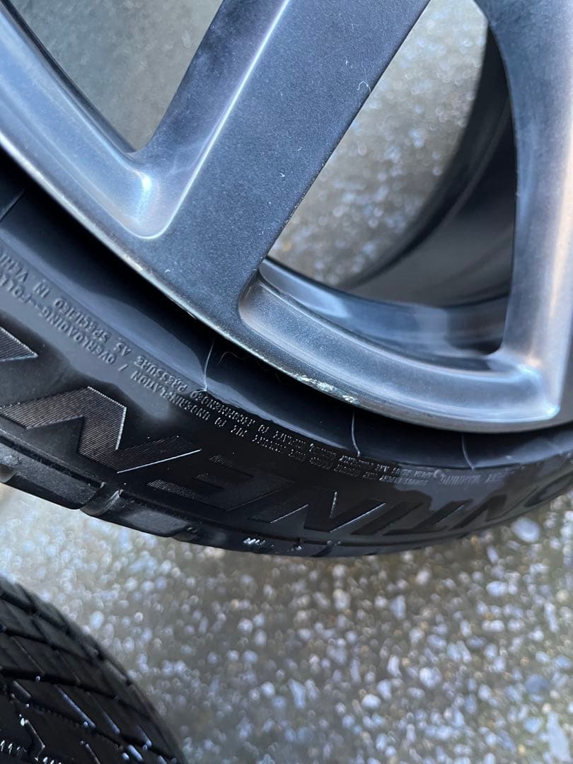 GTR35 中期純正ホイール　フロント4本9.5J x20＋20 ゆう