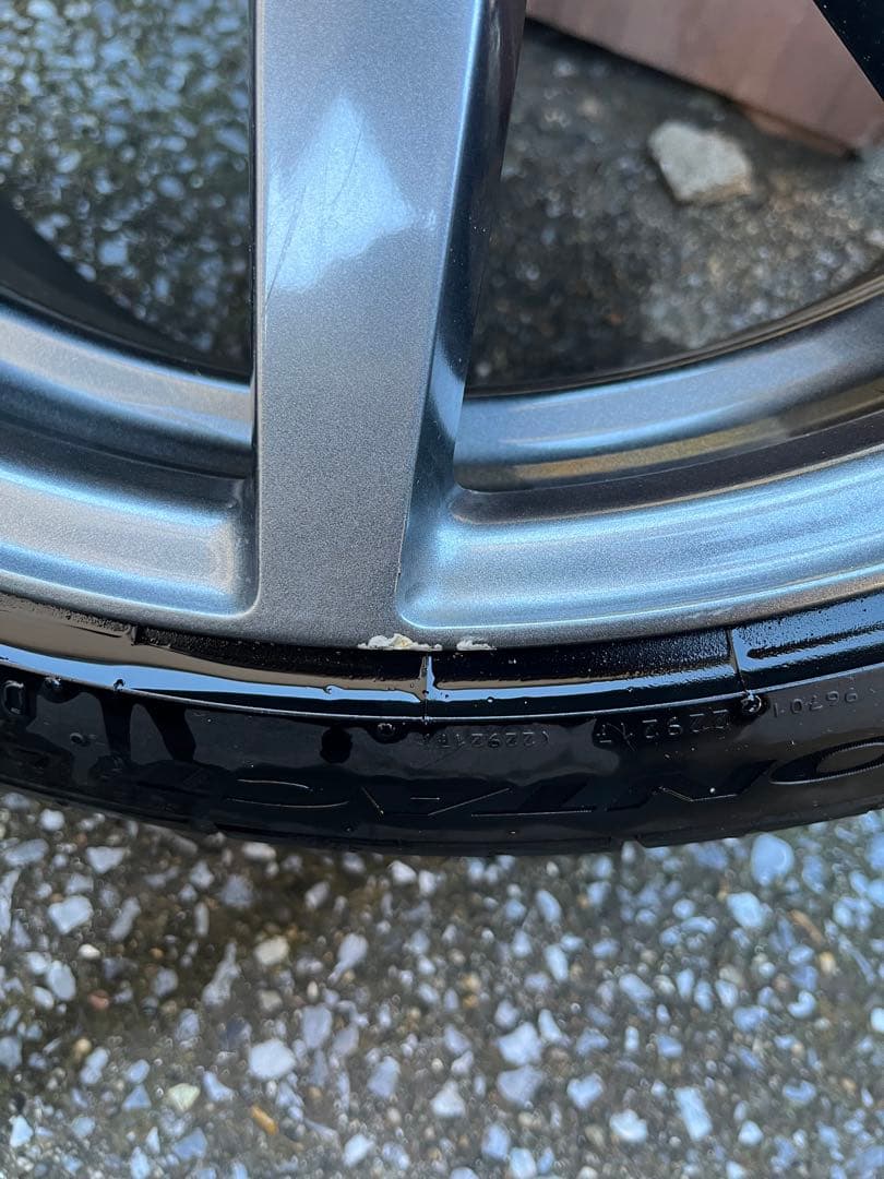 GTR35 中期純正ホイール　フロント4本9.5J x20＋20 ゆう