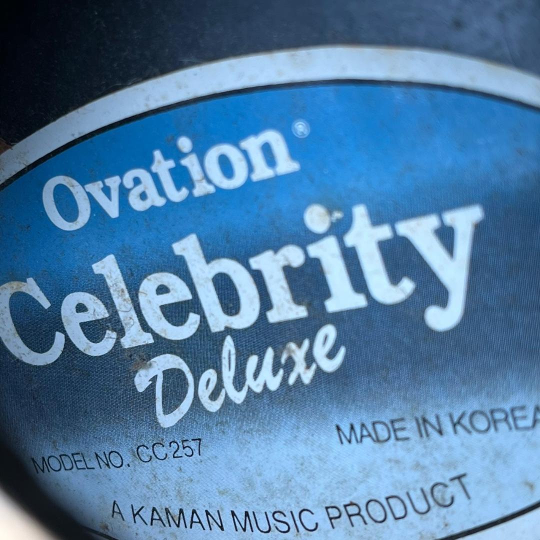 G*E様 【中古】Ovation オベーション エレアコ ギター CC257 セ