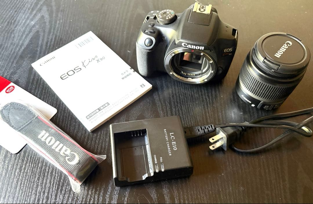【送料無料・翌日発送】 Canon Kiss EOS x90 レンズ 各種セット