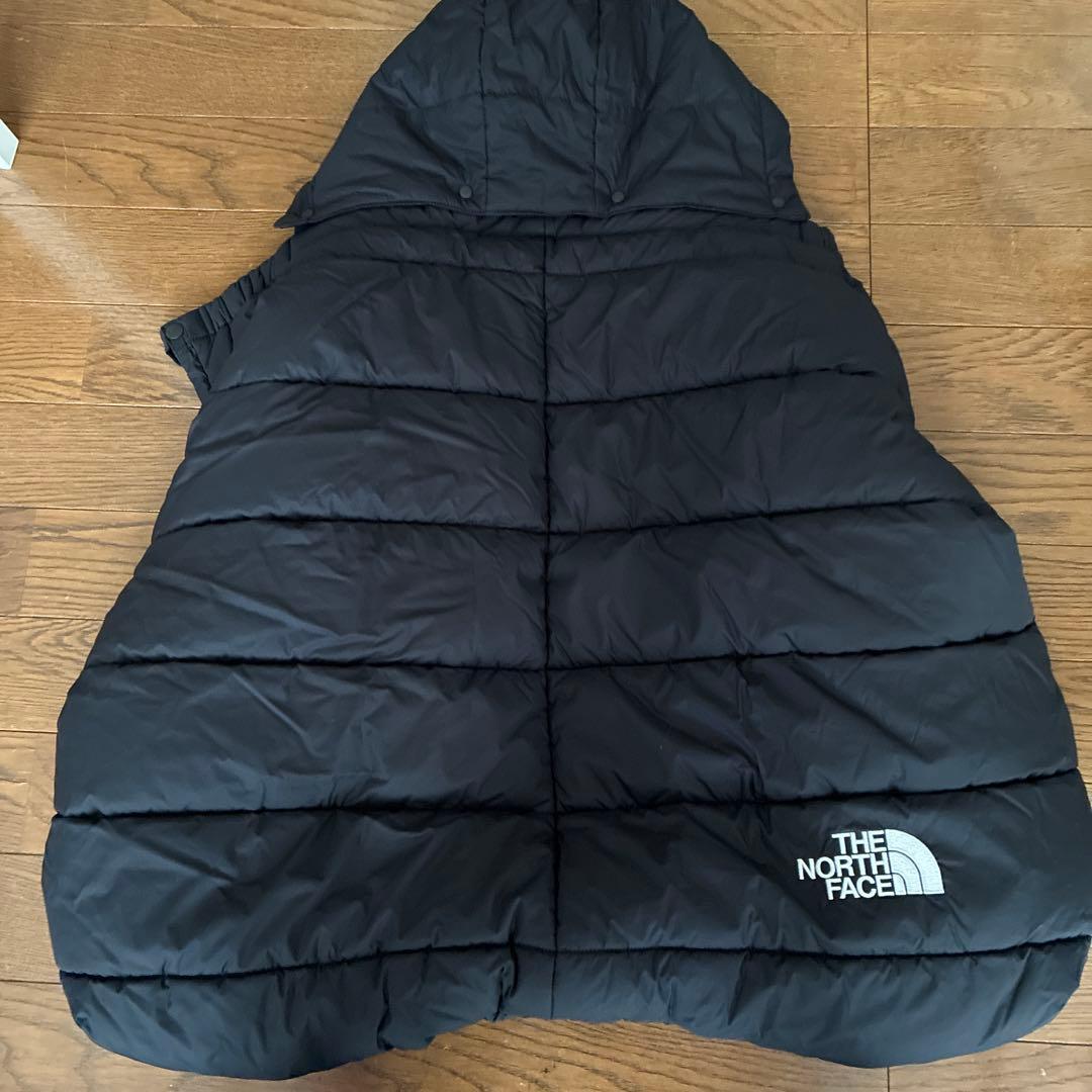 THE NORTH FACE ブラックダウンベビー シェル ブランケット