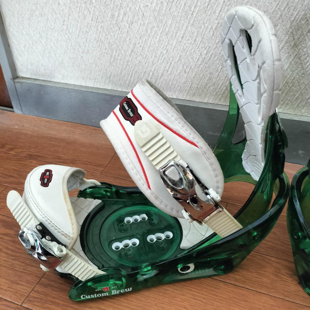 【希少モデル】Burton Custom Brew スノーボードビンディング