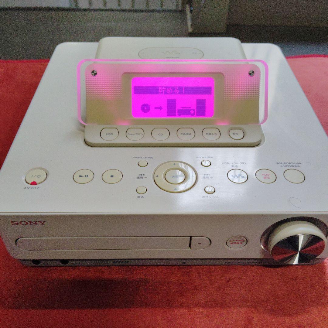 値下げ　SONY HDD AUDIO SYSTEM