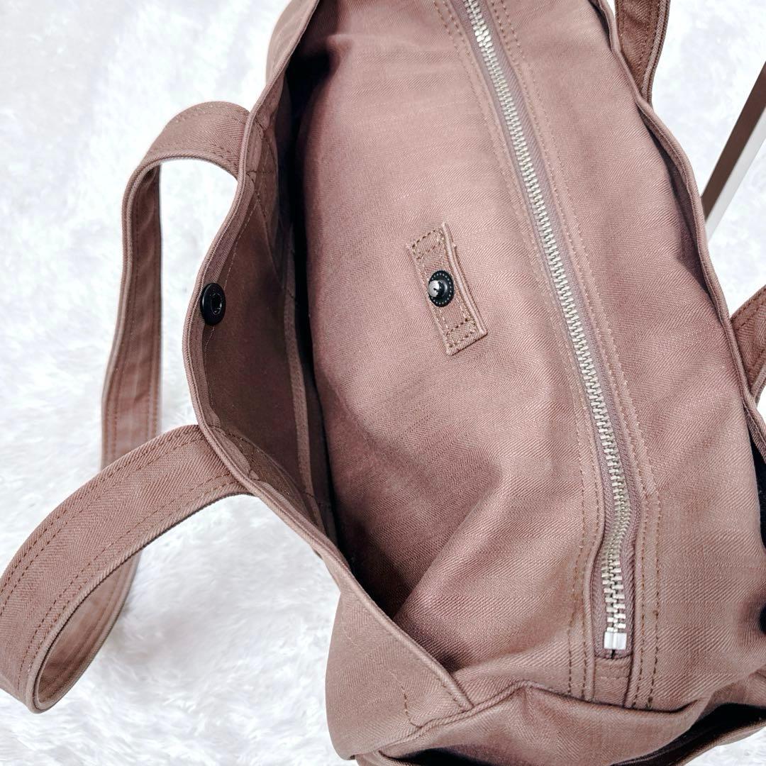 【廃盤・レア】ポーター PORTER ミニドラムバッグ ショルダーバッグ 赤茶