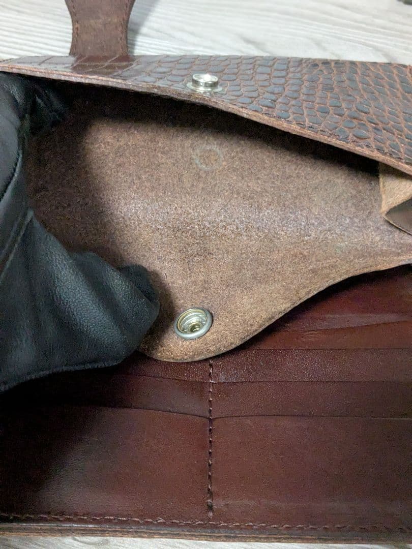 ALZUN アルズニ　本革長財布　バイカーズウォレット ライダースウォレット