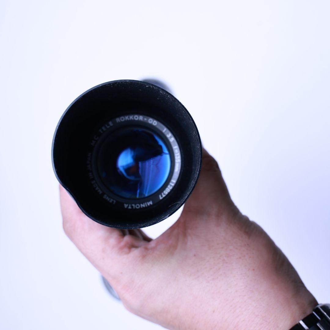 SONY αEマウント アダプター 単焦点レンズ2本付　minolta