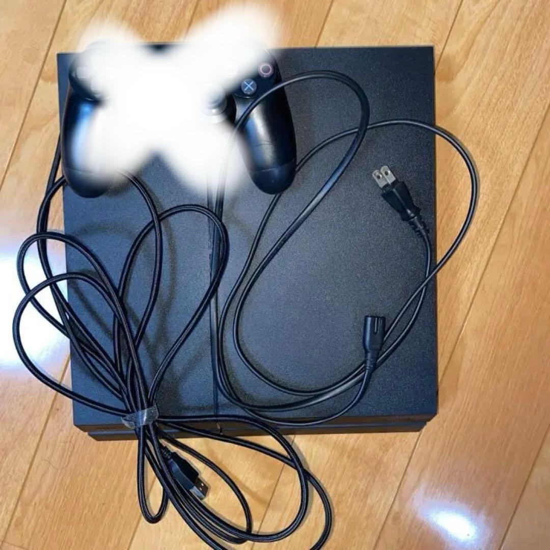 PS4 ブラック 1TB HDMI 電源コード コントローラーなし