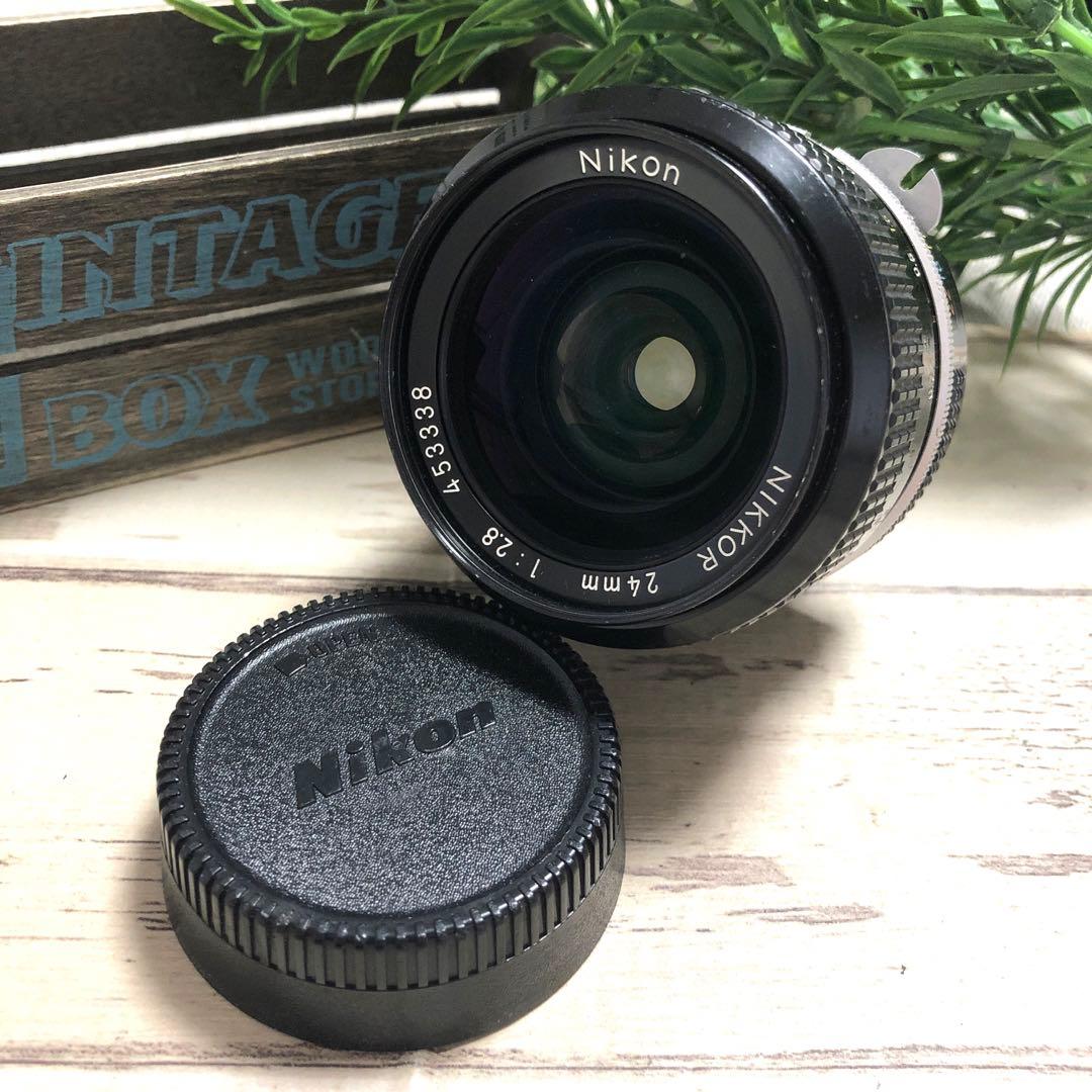 Nikon NIKKOR AI 24mm F2.8 広角レンズ