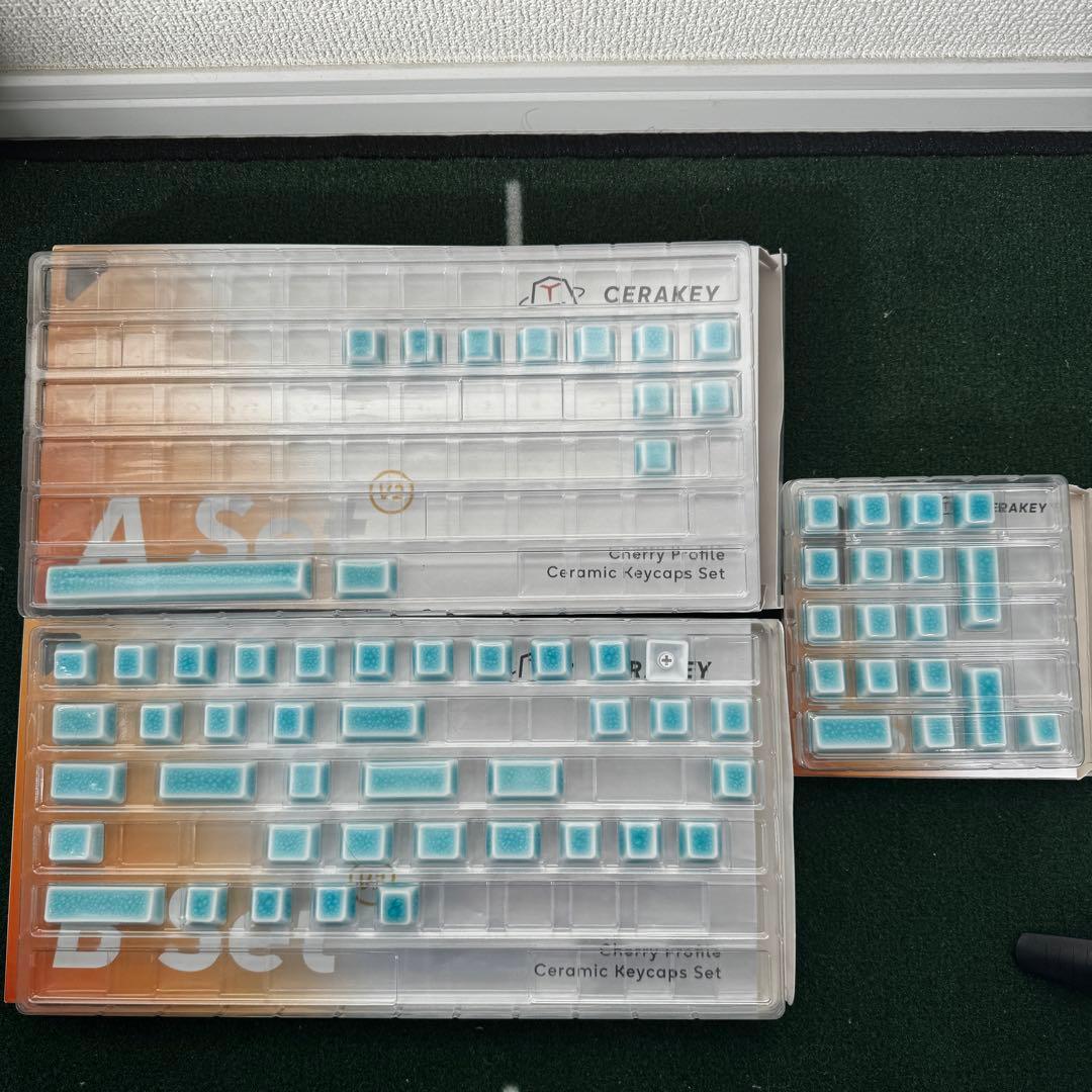 Cerakey Crazed 無刻印 余りセット