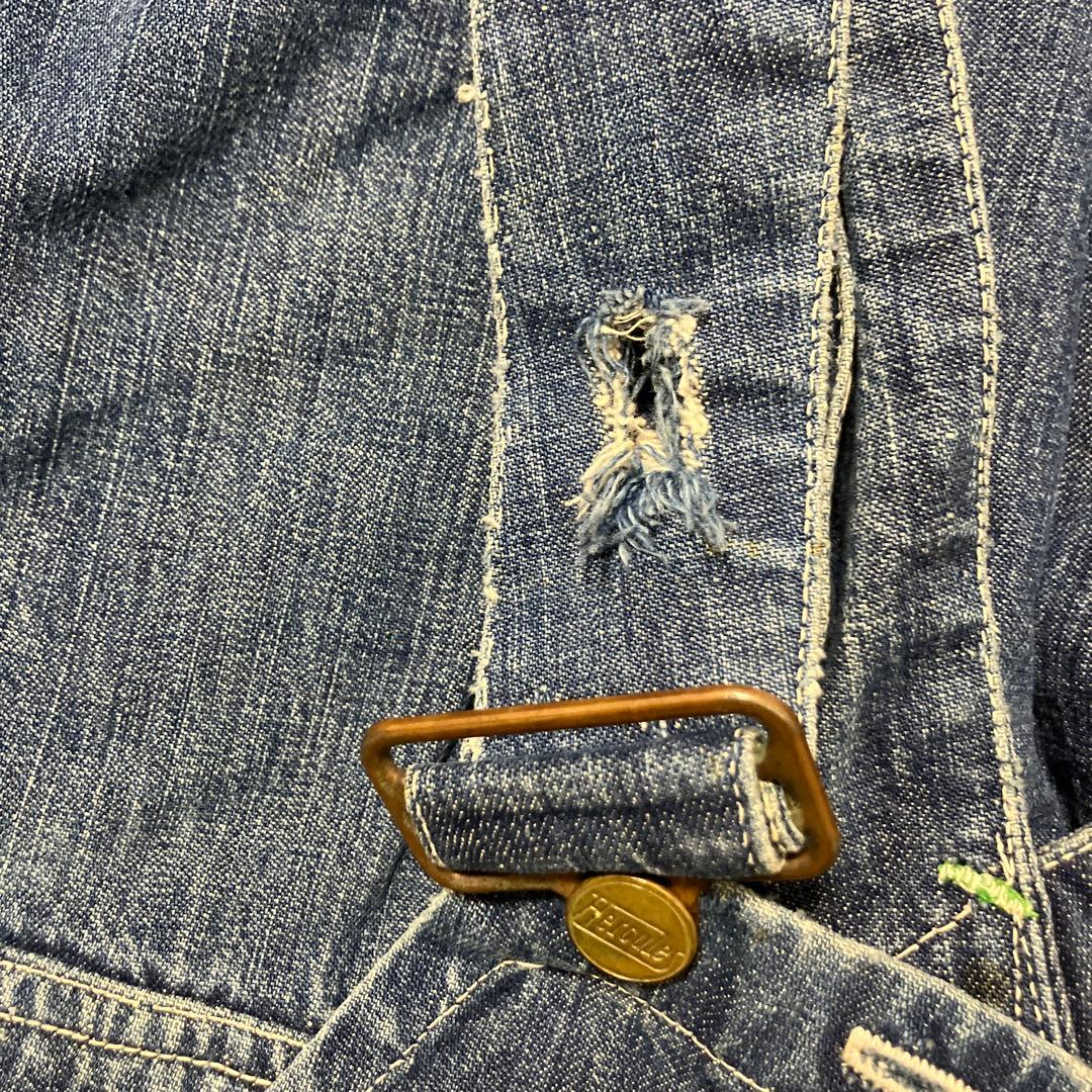 Hercules デニムオーバーオール 40s 50s　ヘラクレス