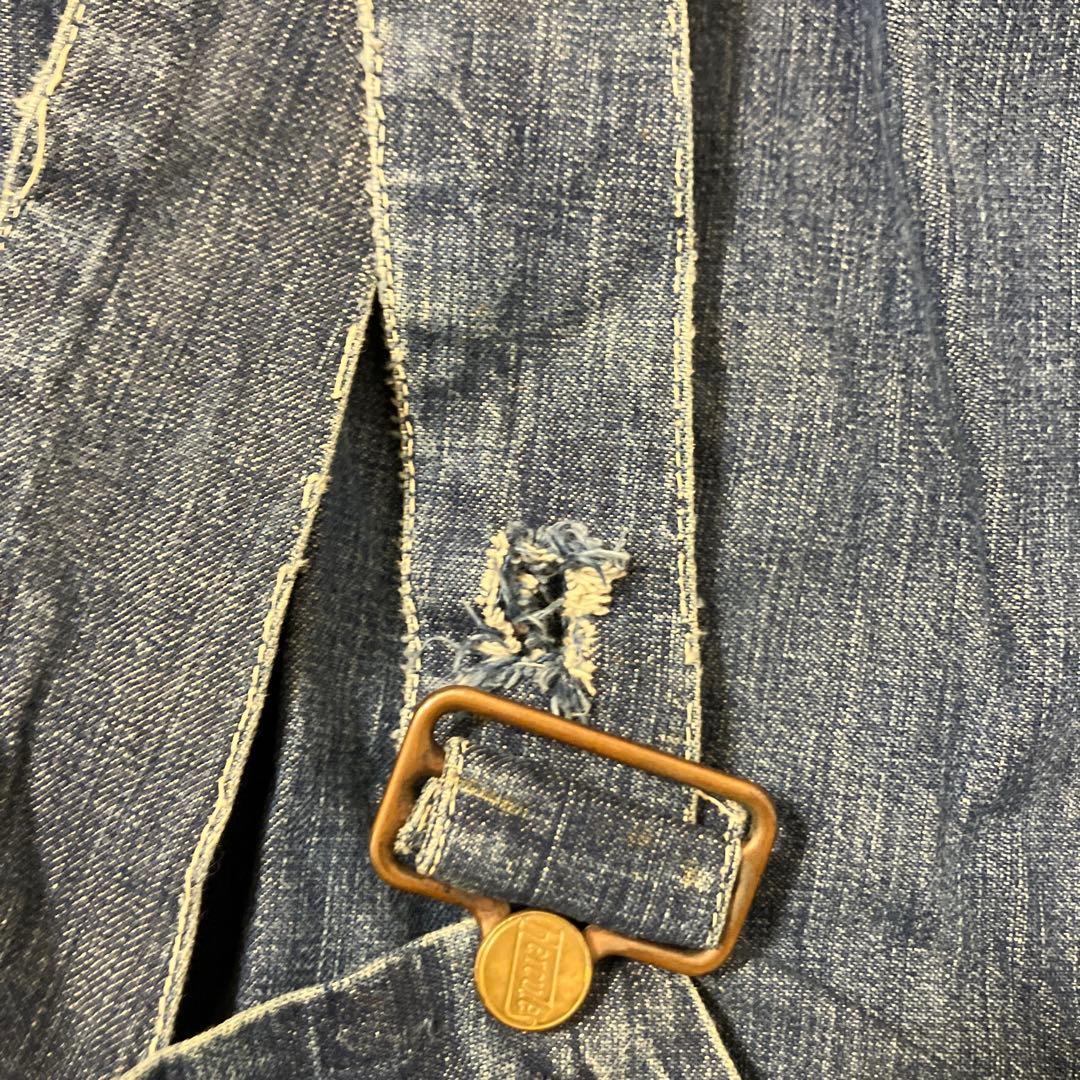 Hercules デニムオーバーオール 40s 50s　ヘラクレス