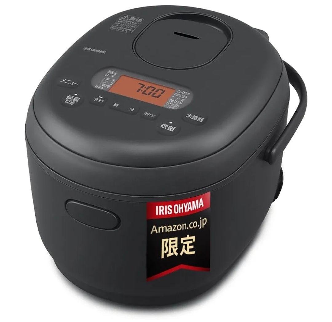 新品炊飯器 50銘柄炊き分け 3食感選択 5.5合 マイコン式 黒
