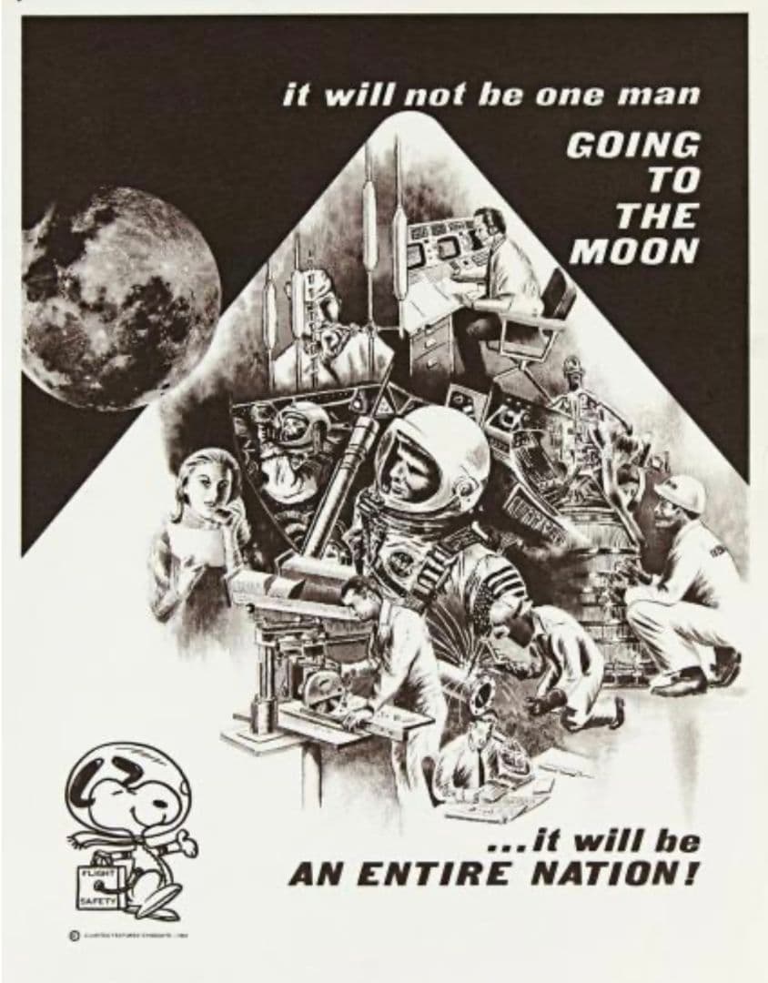 ス*ん様 1969's★NASA ＆ SNOOPY★アポロ11号 月面着陸記念★