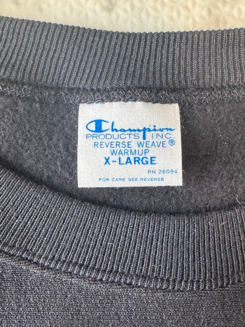 8*6様 チャンピオン リバースウィーブ XL ブラック