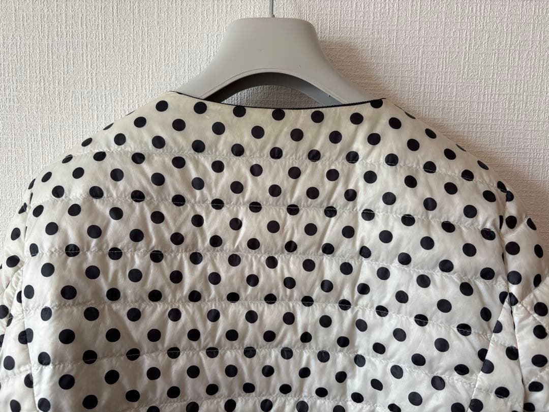 モンクレール　MONCLER ノーカラーダウンジャケット　リバーシブル