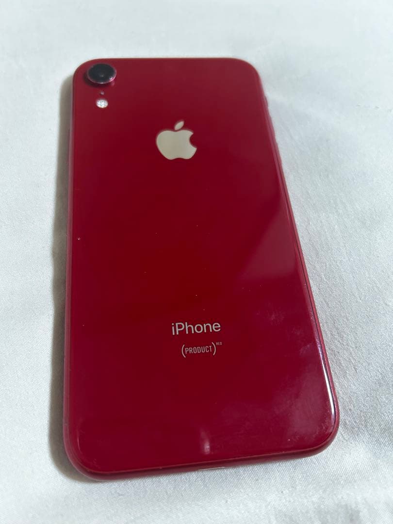 iPhoneXR レッド 本体