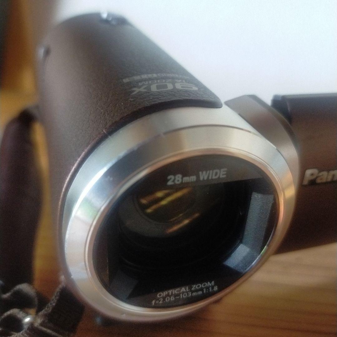 ビデオカメラ　パナソニック　HC-W590M　ブラウン