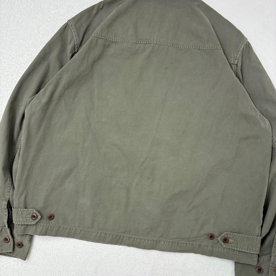 ポロバイラルフローレン　スウィングトップ　カーキ　ポニー刺繍　XL 90s