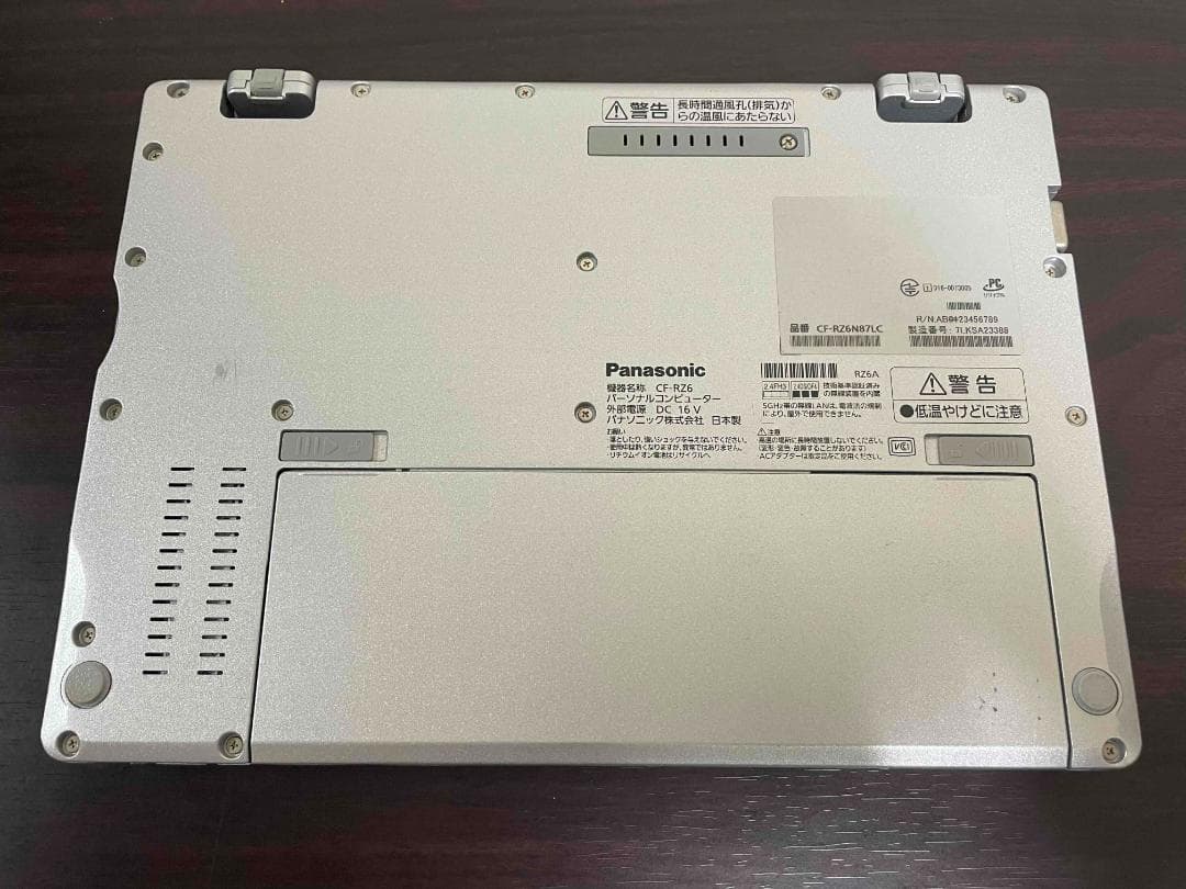 Win11搭載 CF-RZ6 メモリ8GB SSD128GB