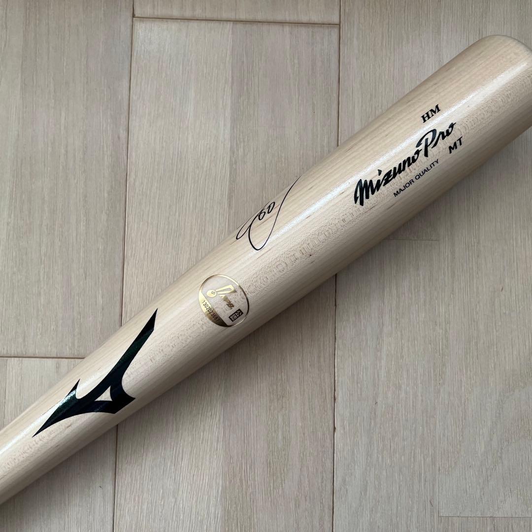 阪神　小野寺　Mizuno Pro 硬式用バット サイン入り