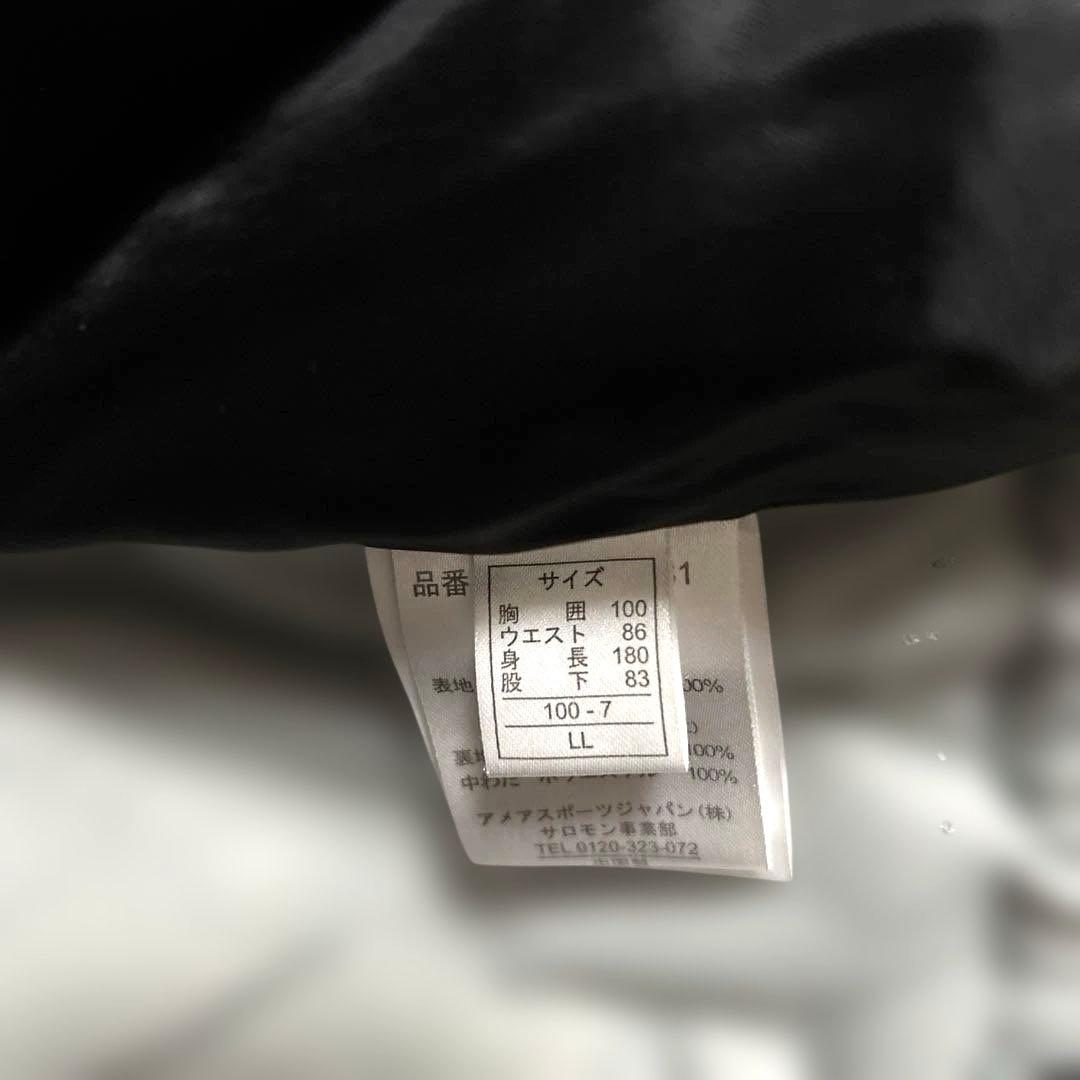 【SALOMON ブラック スノーボードパンツLL 】