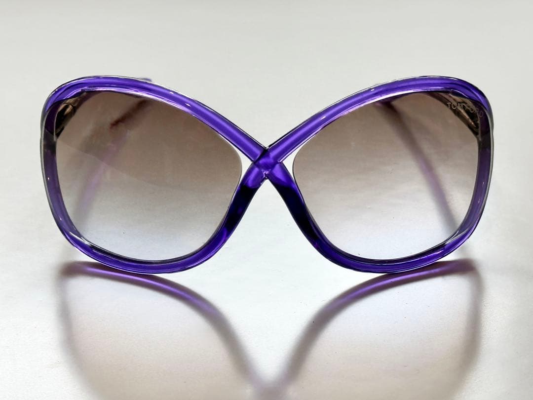 【美品】ケース付 トムフォード ミランダ パープル系 男女兼用