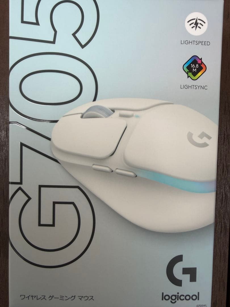 【新品未開封】ロジクール logicool G705 小型軽量RGBマウス