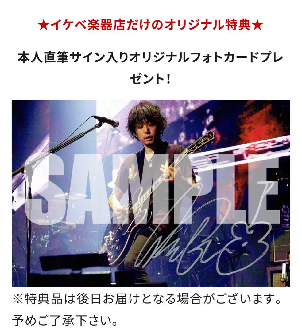 Epiphone 生形真一ES-335 初期モデル　直筆サインカード付き