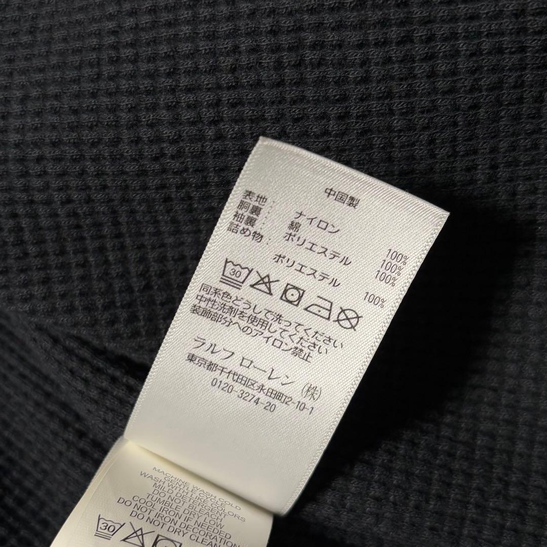 現行 ポロラルフローレン 裏地サーマル コーチジャケット バックプリント