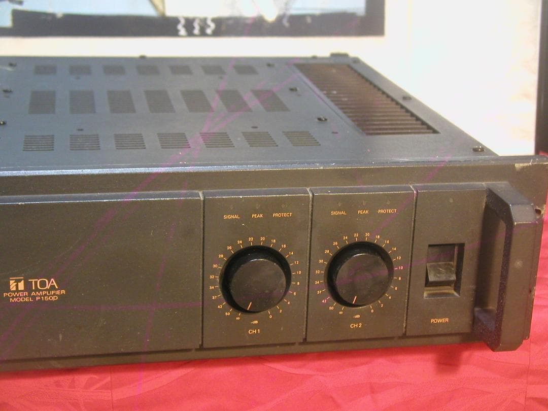 ★◆TOA プロフェッショナルパワーアンプ　P150D★◆ティーオーエー
