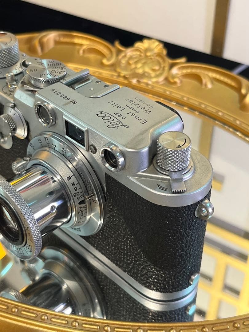 Leica Ⅲf セルフタイマー付＋沈胴FED 50mm f3.5