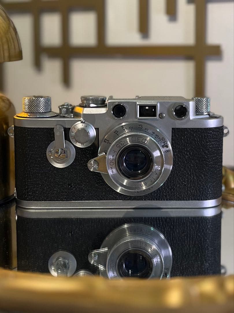 Leica Ⅲf セルフタイマー付＋沈胴FED 50mm f3.5