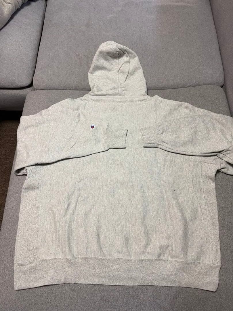 Supreme×Champion HoodedSweatshirt 2XLグレー