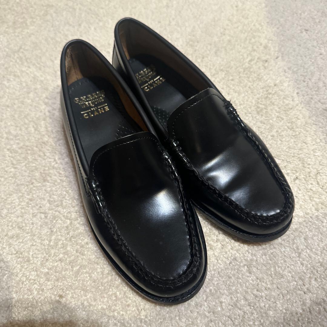 【CLANE×G.H.BASS】 Weejuns ブラックローファー